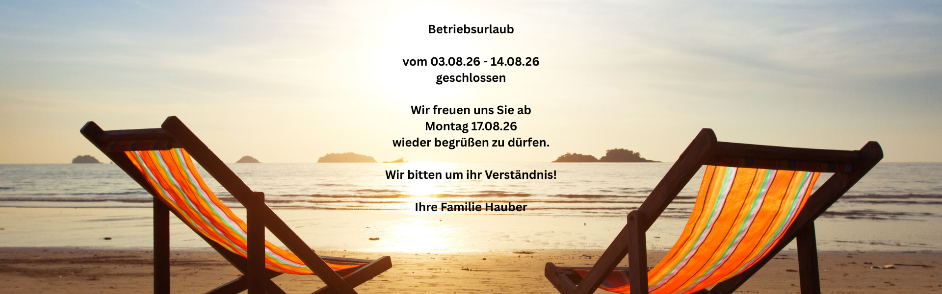 Betriebsurlaub